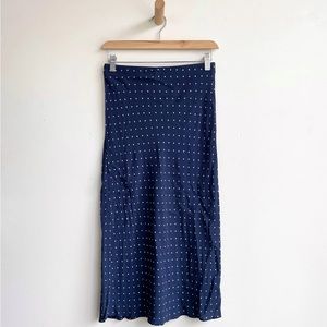 Beautiful MADEWELL polka dot midi skirt!!